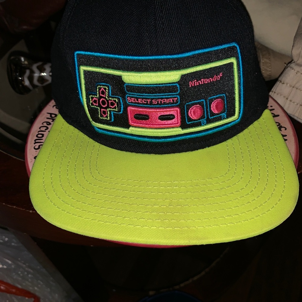 Nintendo monogrammed “Layton” SnapBack hat